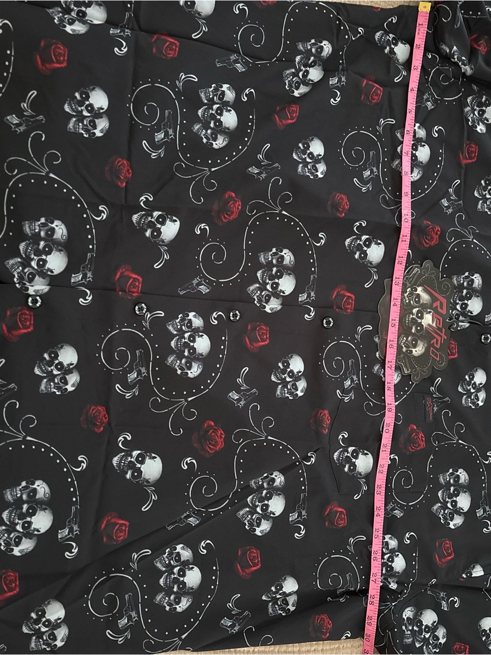 Retro Rifle Los Muertos Button Down - 4XL - Picture 7 of 10